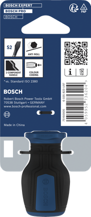 Tua vít ngắn Bosch PRO SL 1.0 x 4.5 x 25 mm.